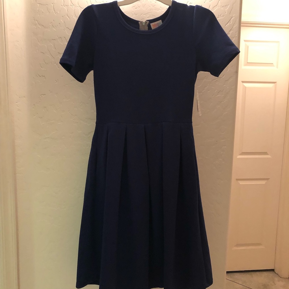 Blue dress with pockets
